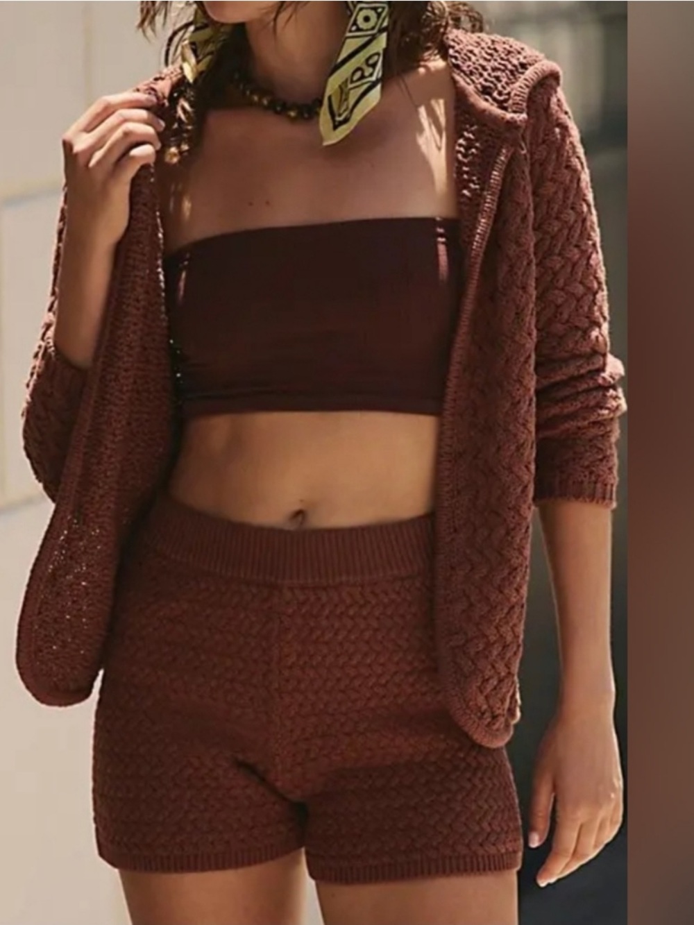 Free People Free-est Laguna Love Sweater Set